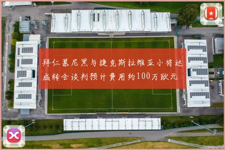 拜仁慕尼黑与捷克斯拉维亚小将达成转会谈判预计费用约100万欧元